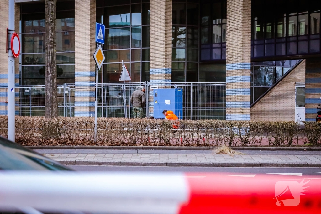 Explosief ontdekt tijdens graafwerkzaamheden