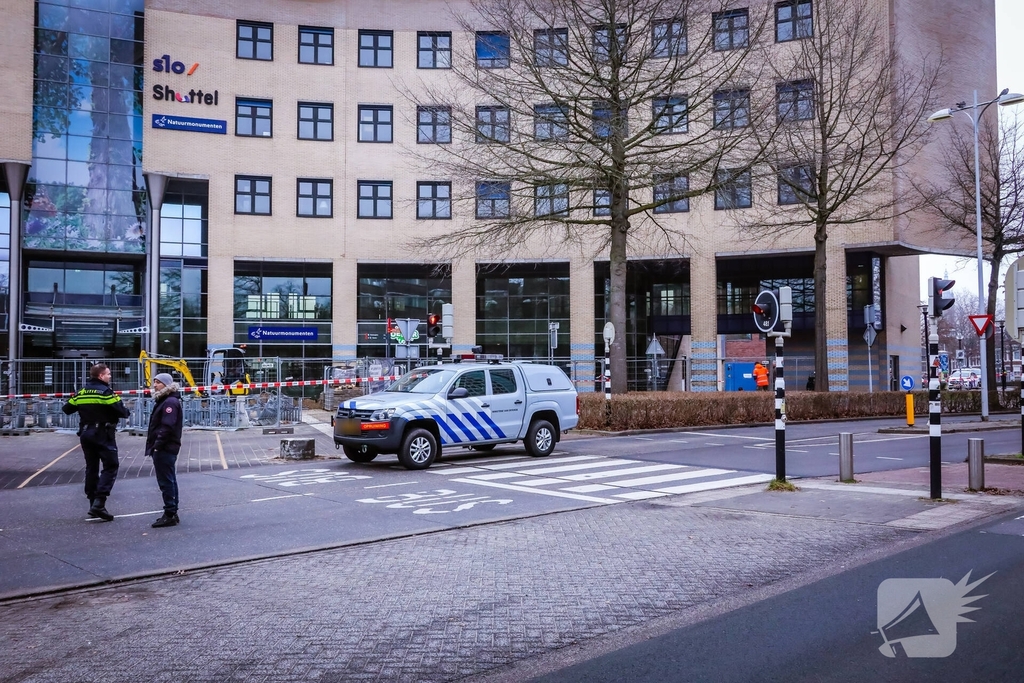 Explosief ontdekt tijdens graafwerkzaamheden