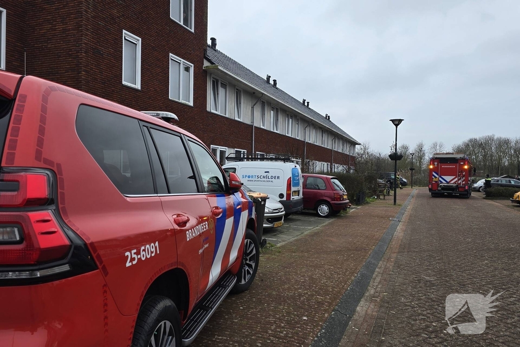 Gaslek zorgt voor ontruiming van woning