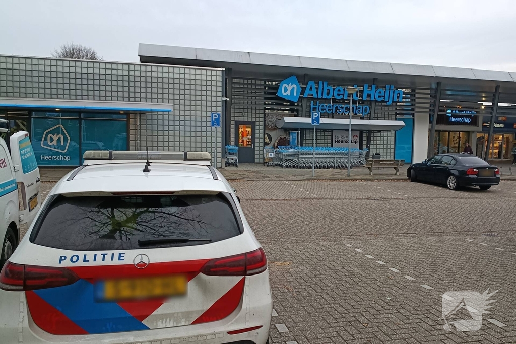 Politie ingezet na onbetaalde boodschappen bij zelfscan