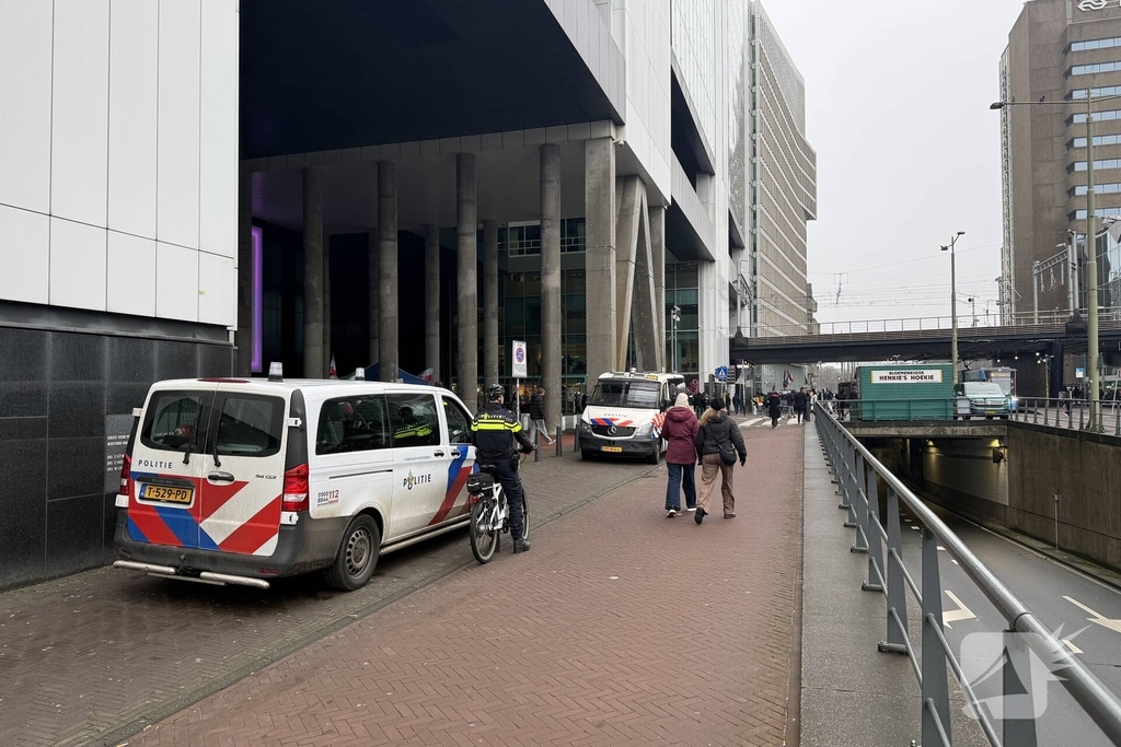 Demonstratie bij Rijkskantoor tegen uitzettingen naar Irak