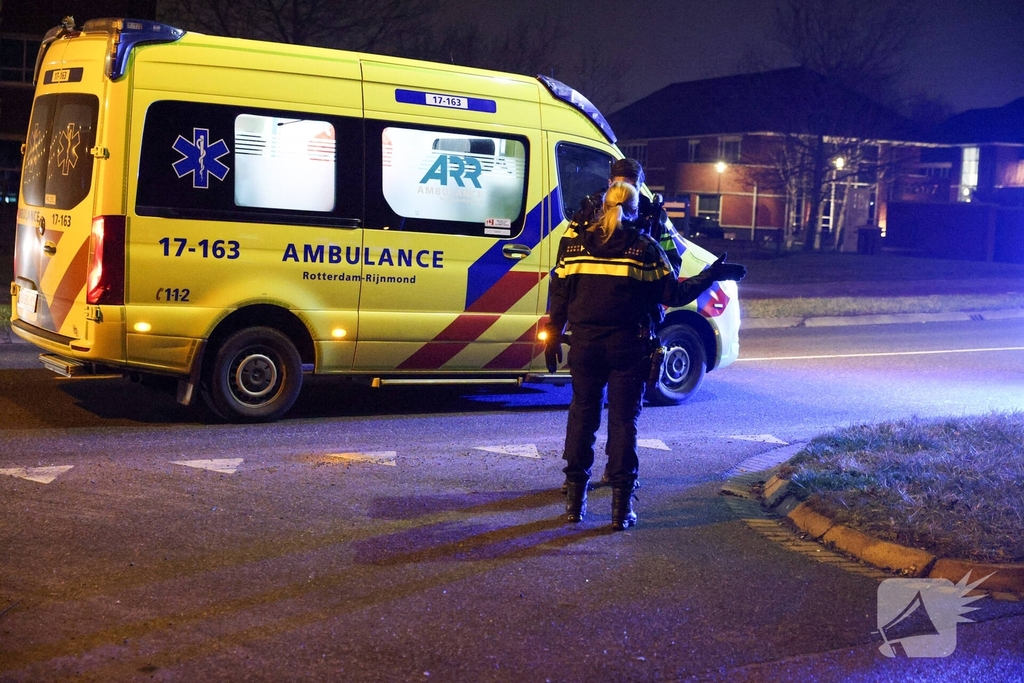 Jongeman belandt op zijn kop na ongeval