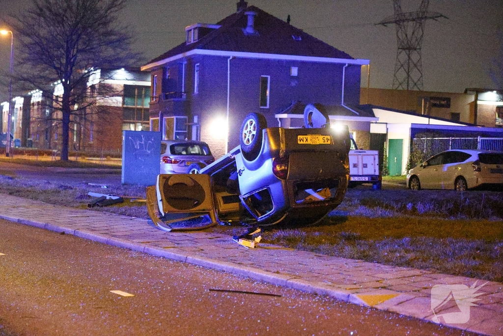 Jongeman belandt op zijn kop na ongeval