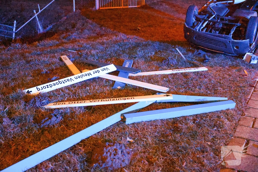 Jongeman belandt op zijn kop na ongeval