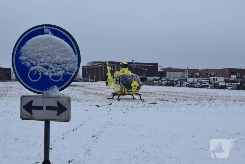 Traumahelikopter ingeschakeld na incident