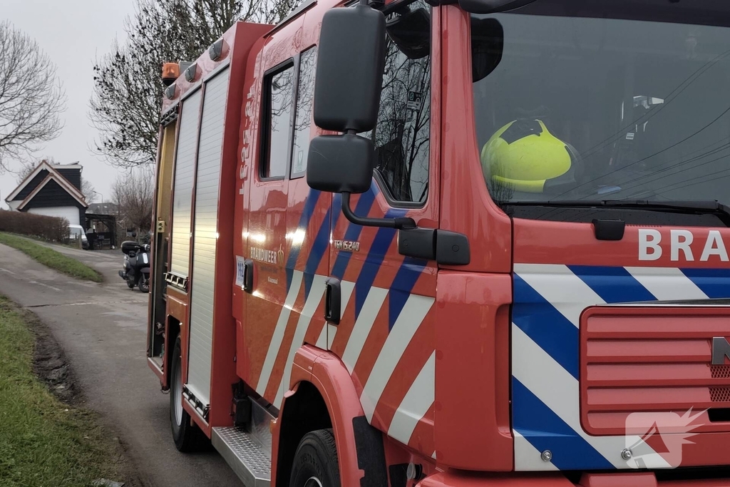 Brandweer ingeschakeld bij waterlek