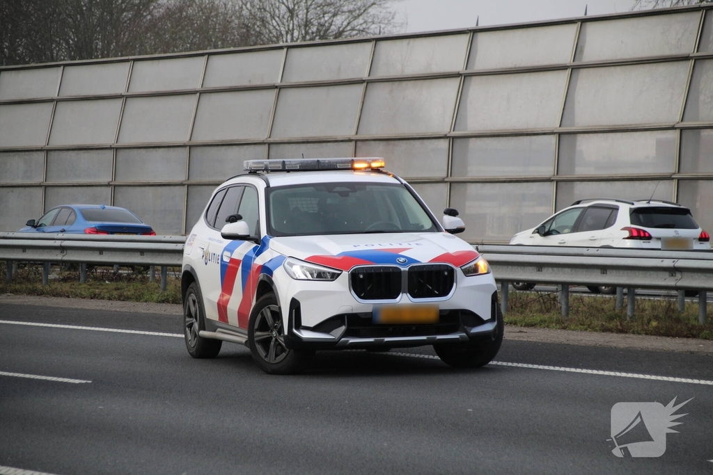 Kettingbotsing veroorzaakt flinke file op A15