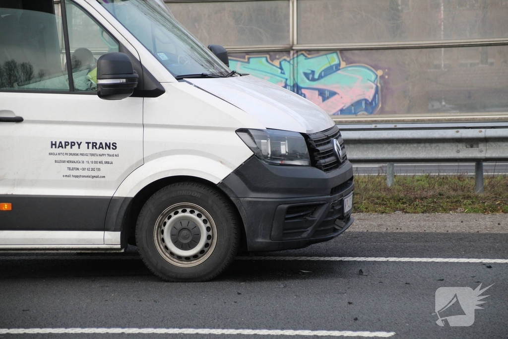 Kettingbotsing veroorzaakt flinke file op A15