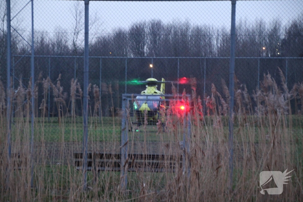 Brand in flatwoning leidt tot grote brandbestrijding