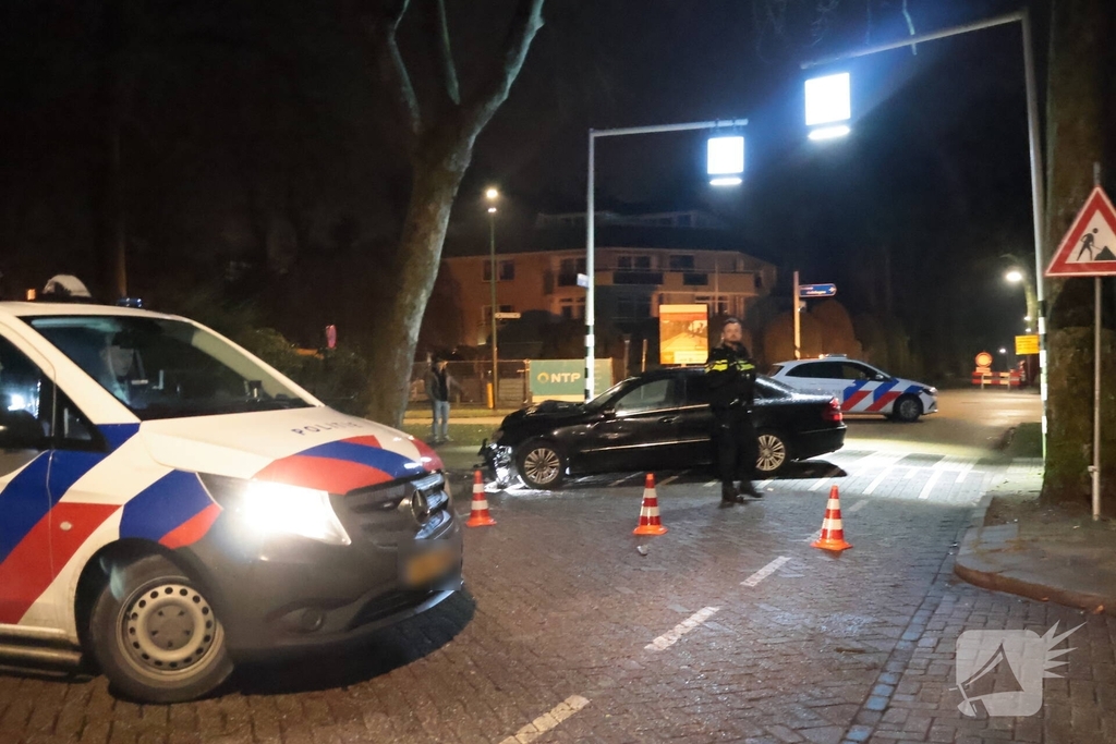 Eenzijdig ongeval leidt tot aanhouding bestuurder