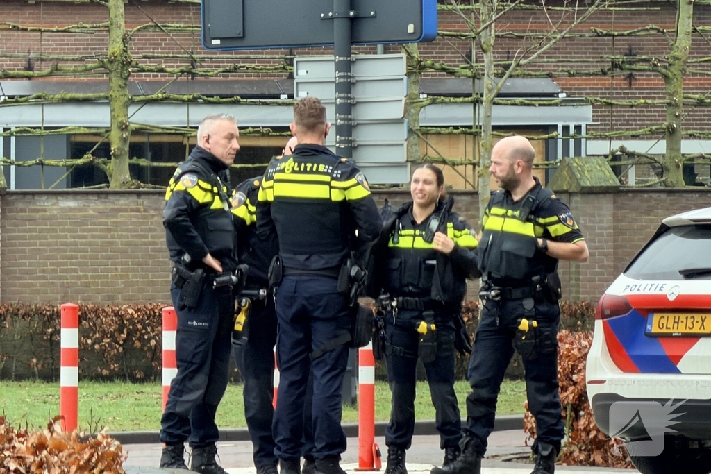 Auto botst op fietser tijdens ongeval