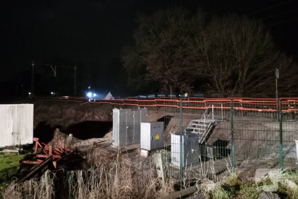 Hulpdiensten ingezet na incident bij spoor