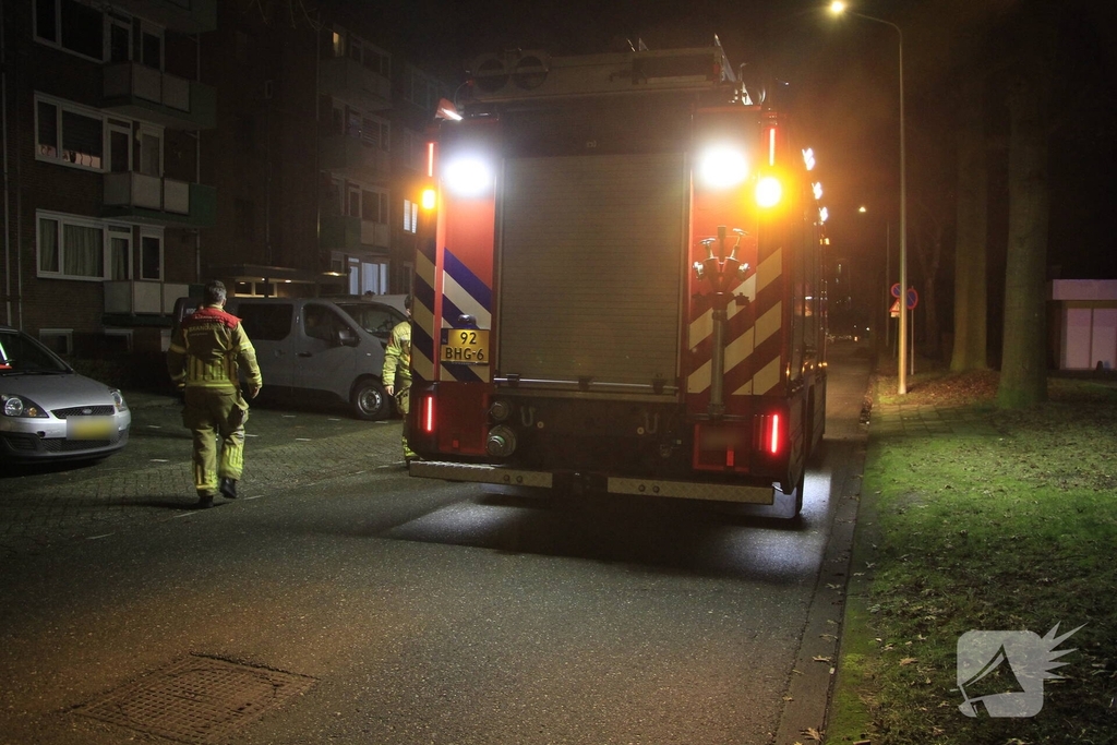 Brandweer redt bewoners na vergeten sleutel