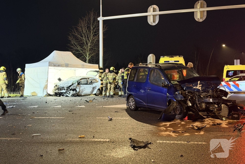 Dodelijk ongeval leidt tot wegafsluiting