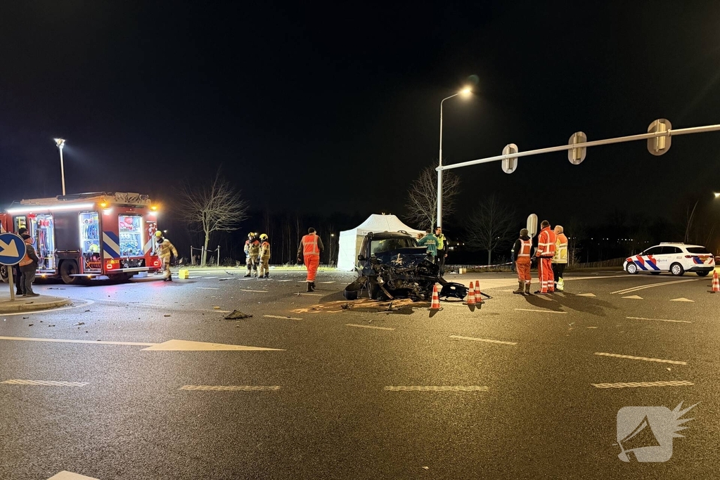 Dodelijk ongeval leidt tot wegafsluiting