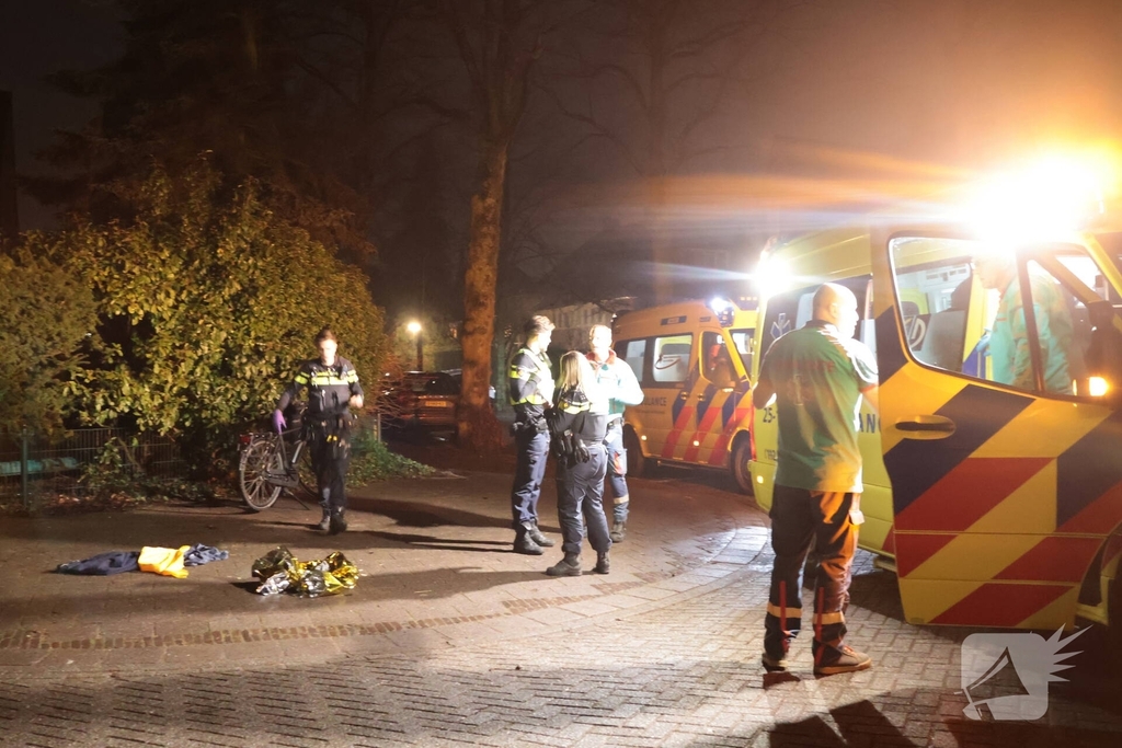 Fietser ernstig ten val in Naarden