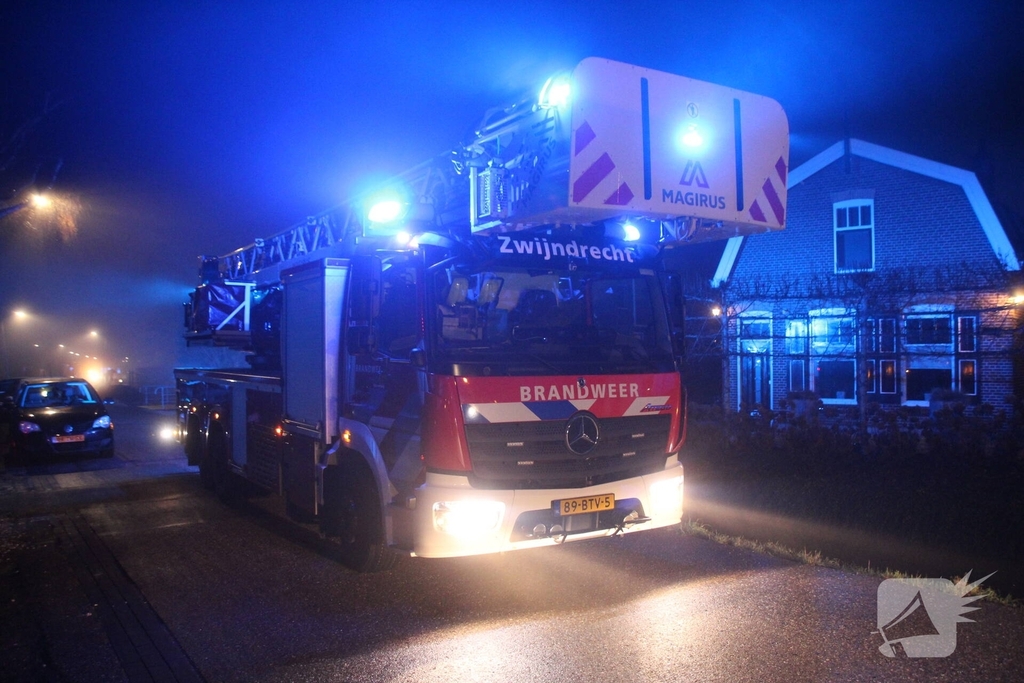 Schoorsteenbrand in woning onder controle