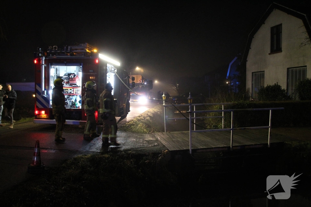 Schoorsteenbrand in woning onder controle