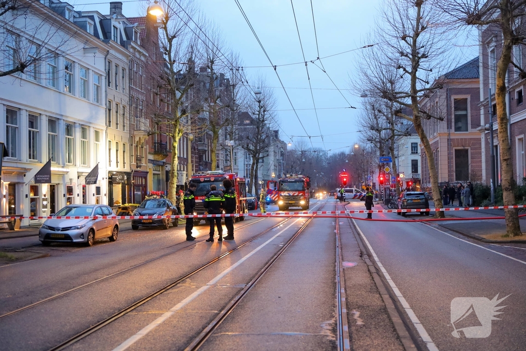 Brand in lunchroom leidt tot grote brandweer inzet