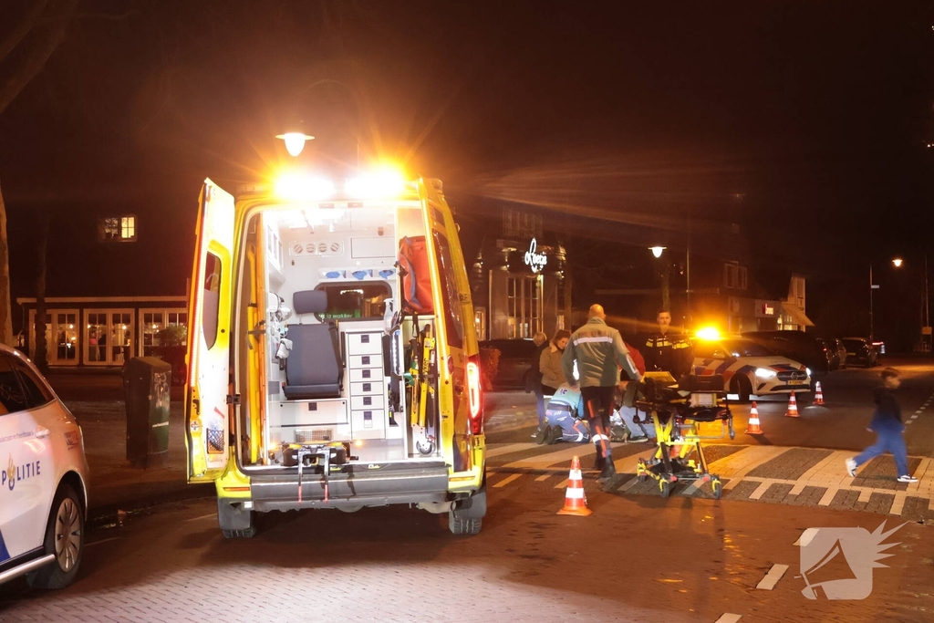 Voetganger gewond bij aanrijding met auto