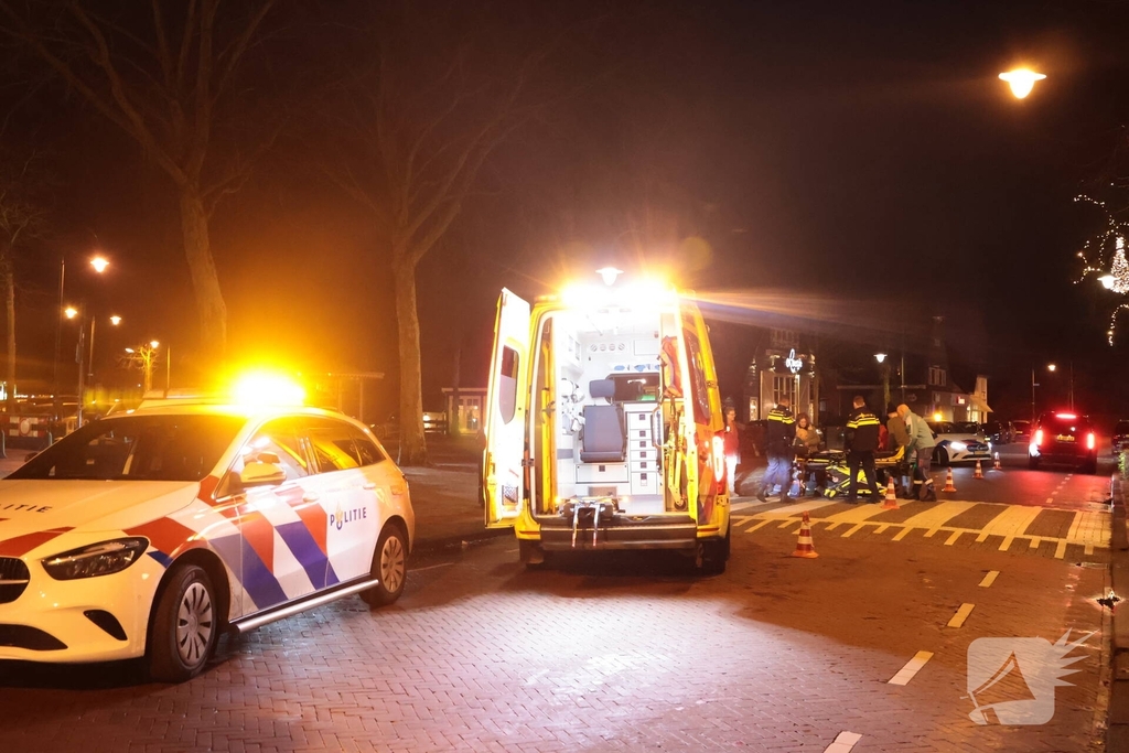 Voetganger gewond bij aanrijding met auto