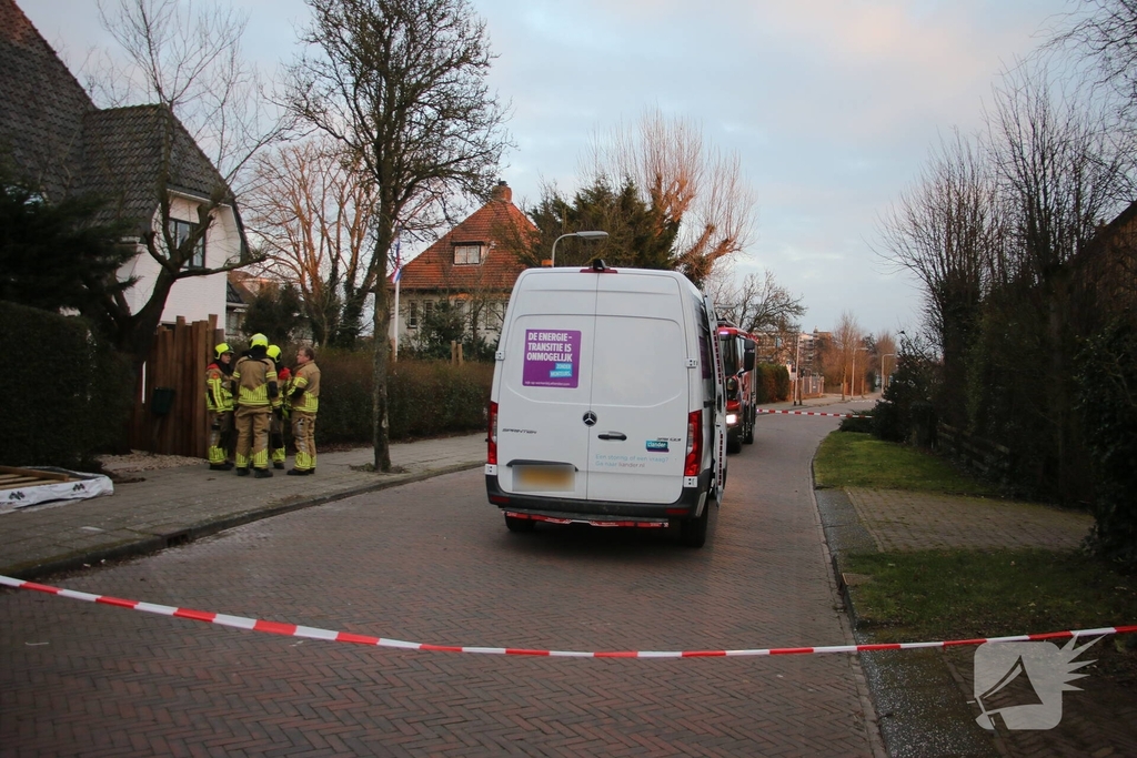 Gasleiding beschadigd bij werkzaamheden