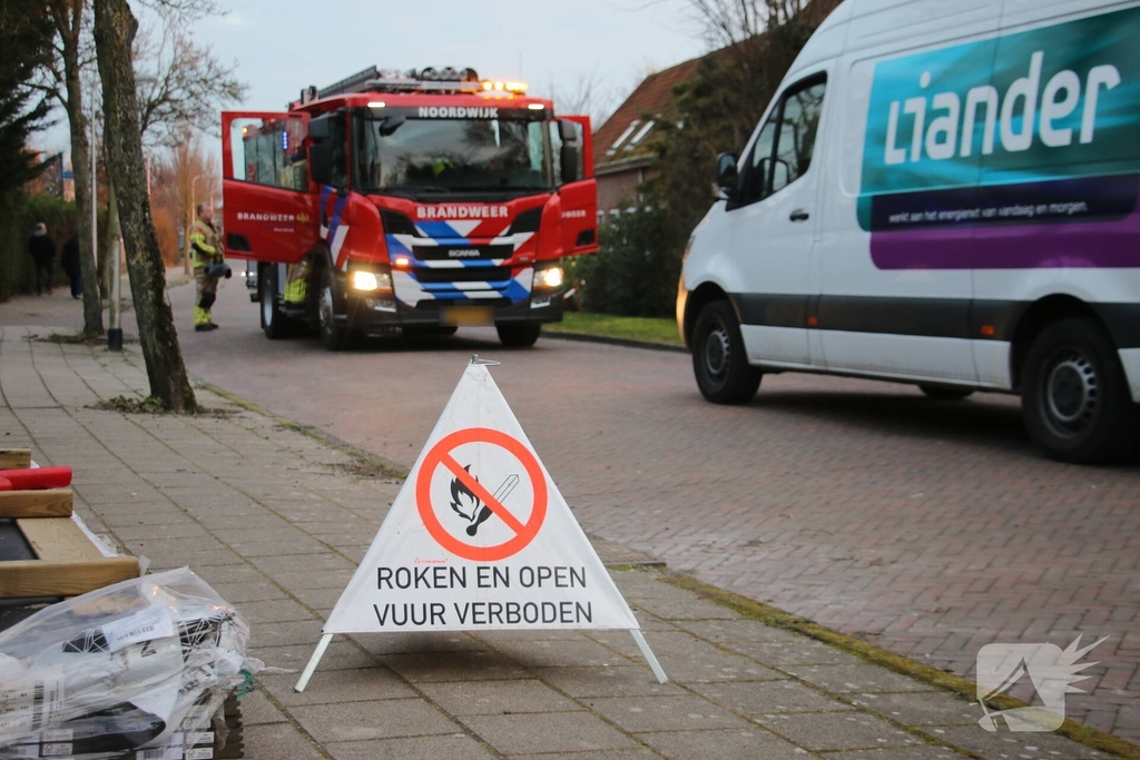 Gasleiding beschadigd bij werkzaamheden