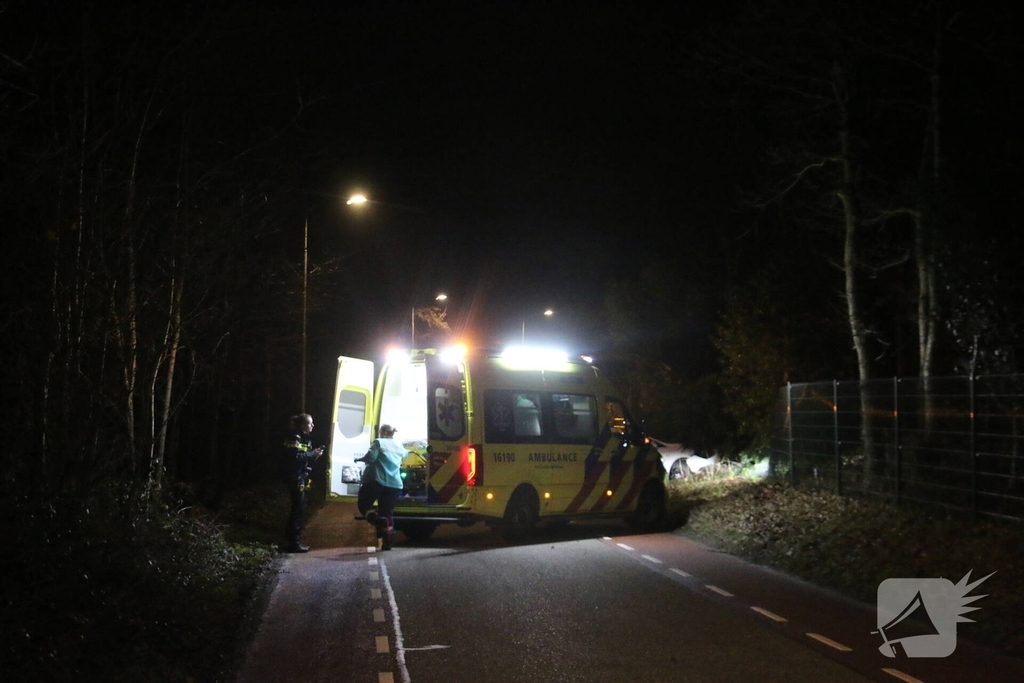 Persoon gewond bij ongeval met auto