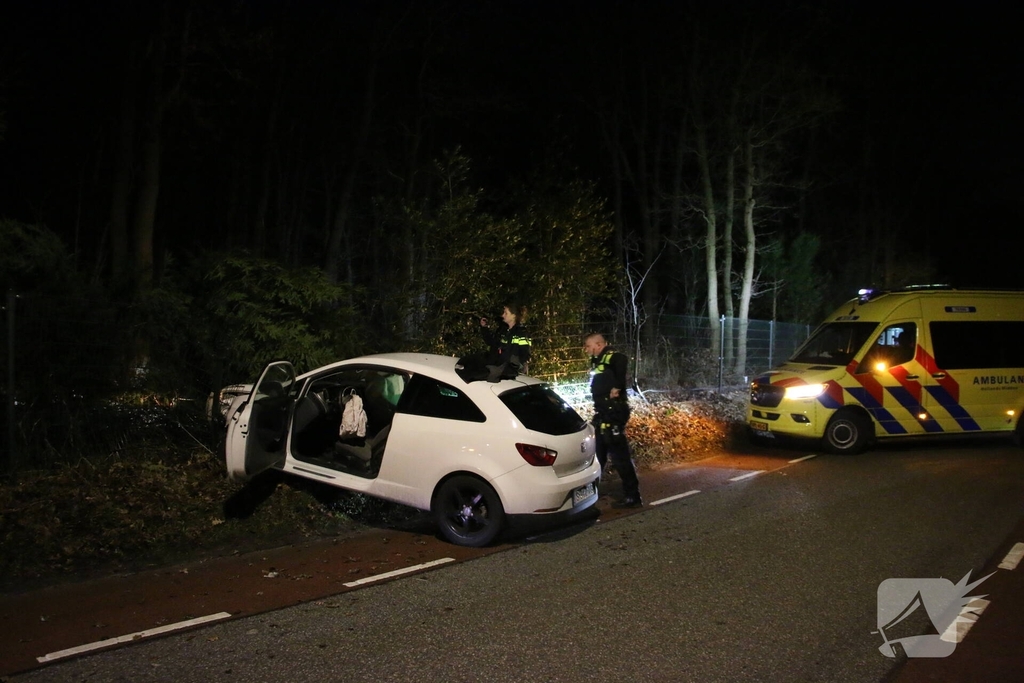 Persoon gewond bij ongeval met auto