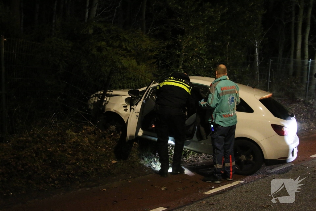 Persoon gewond bij ongeval met auto