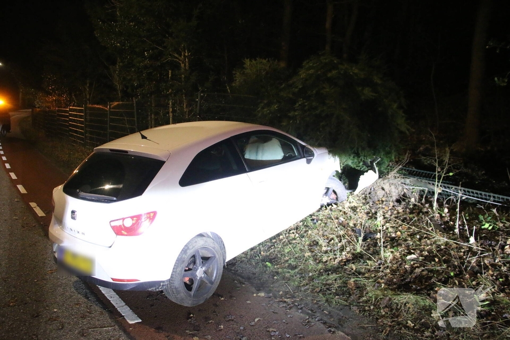 Persoon gewond bij ongeval met auto