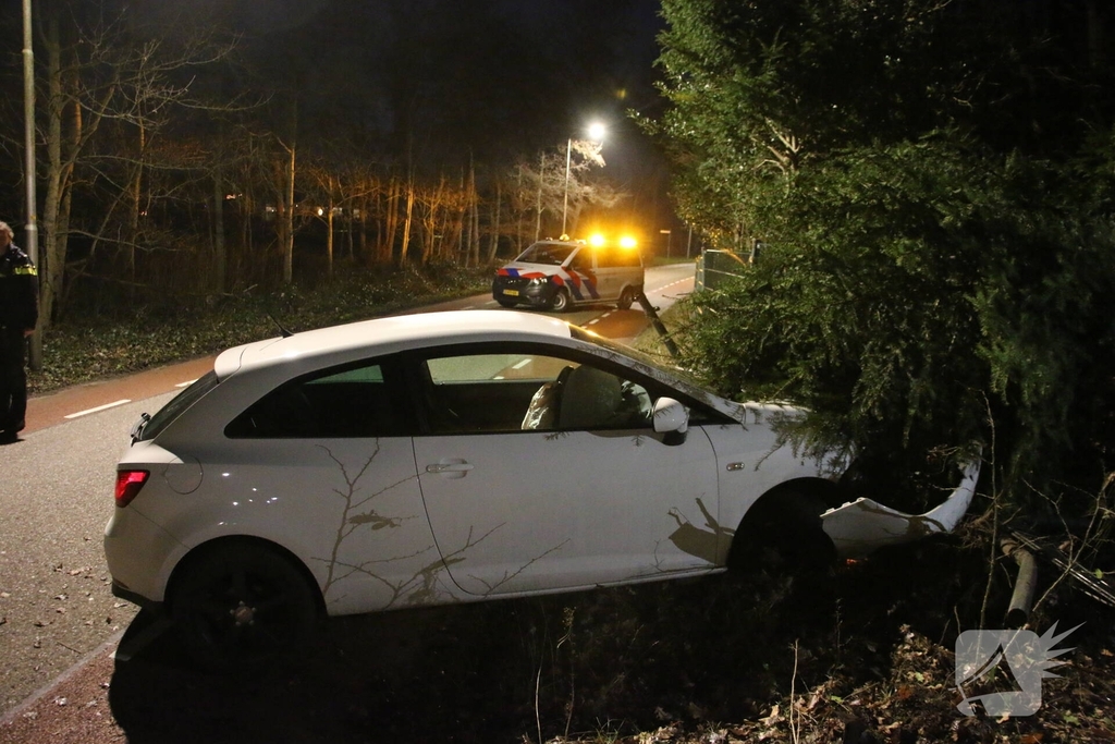 Persoon gewond bij ongeval met auto