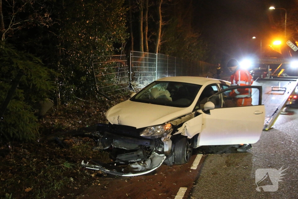 Persoon gewond bij ongeval met auto