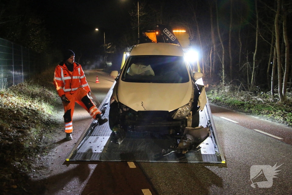 Persoon gewond bij ongeval met auto