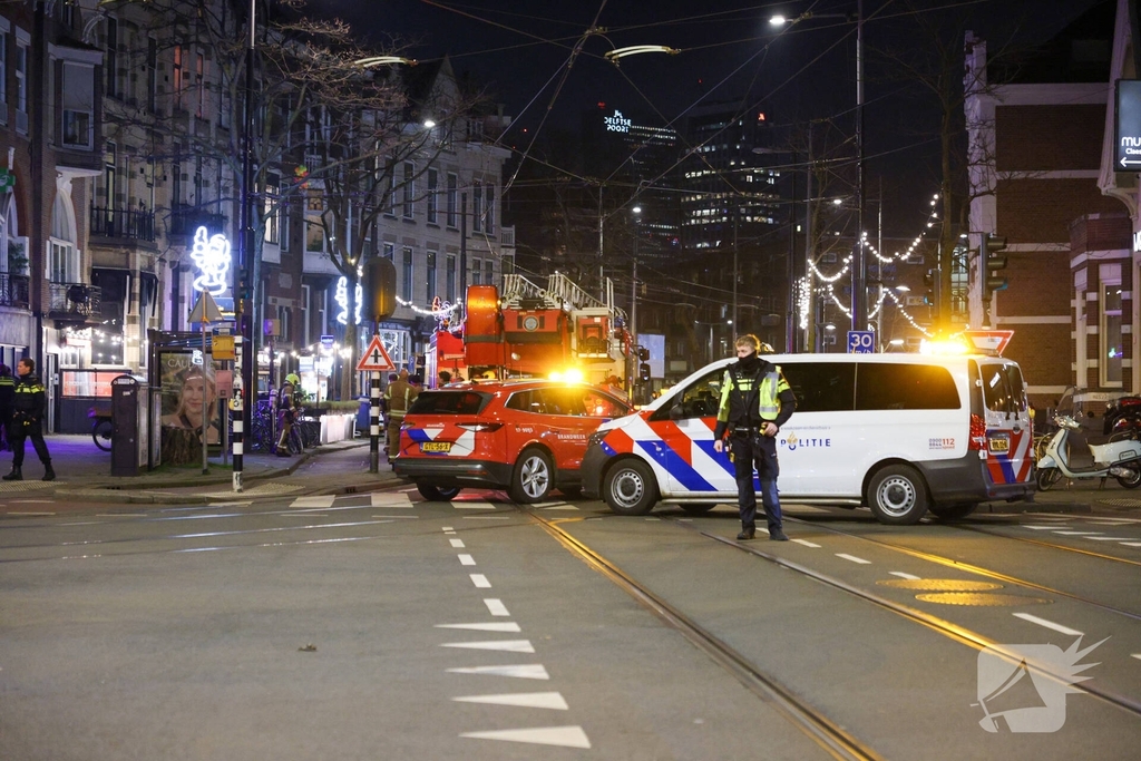 Rookontwikkeling door brand in fastfoodrestaurant