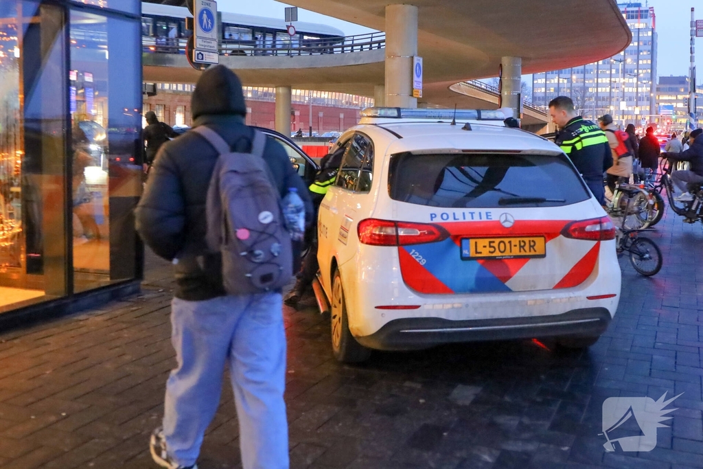 Steekincident bij centraal station