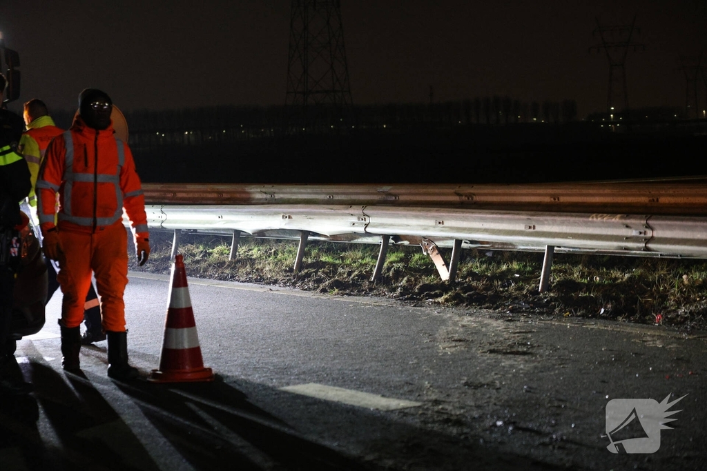 Bestuurder gewond na eenzijdig ongeval