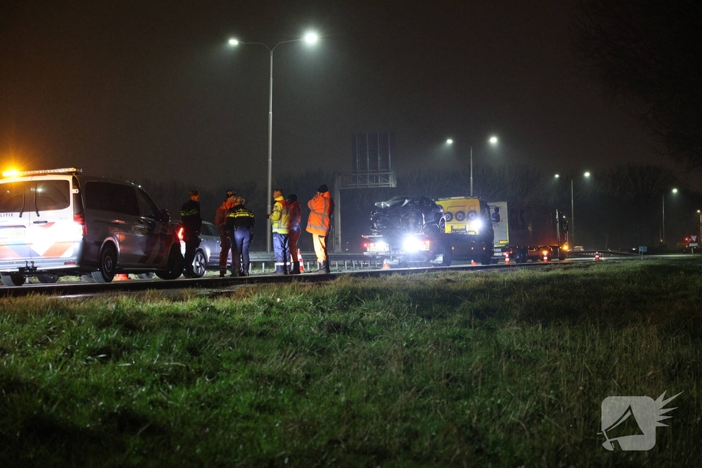 Bestuurder gewond na eenzijdig ongeval