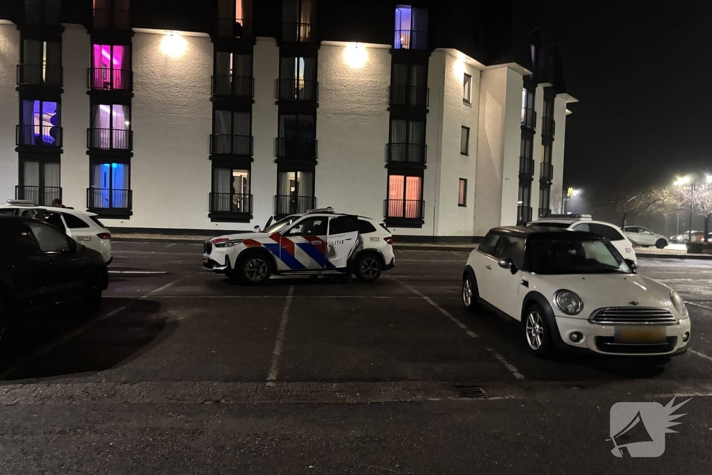 Vechtpartij bij hotel leidt tot aanhouding