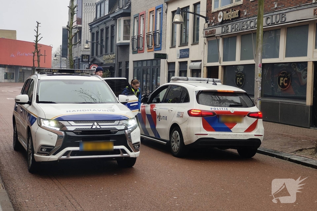 Valpartij van scooterrijder leidt tot ambulance inzet