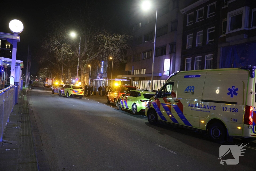 Hulpdiensten snel ter plaatse bij gebouwbrand