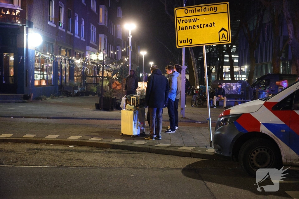 Hulpdiensten snel ter plaatse bij gebouwbrand