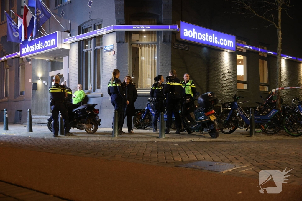 Hulpdiensten snel ter plaatse bij gebouwbrand