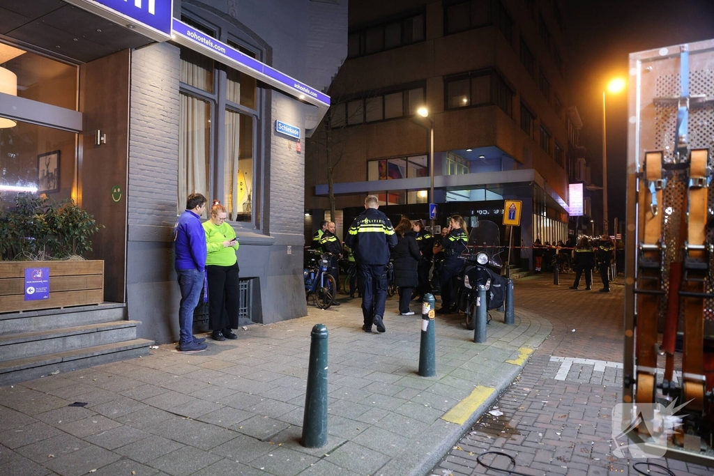 Hulpdiensten snel ter plaatse bij gebouwbrand