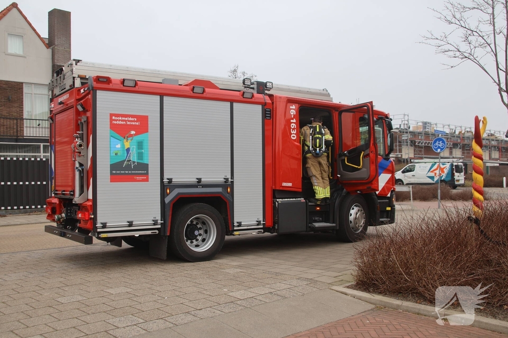 Bakpapier in oven leidt tot woningbrand