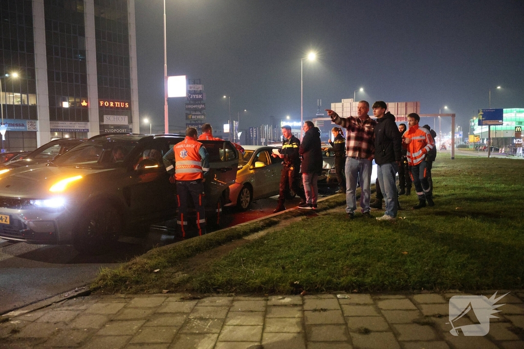 Kettingbotsing onder invloed leidt tot aanhouding