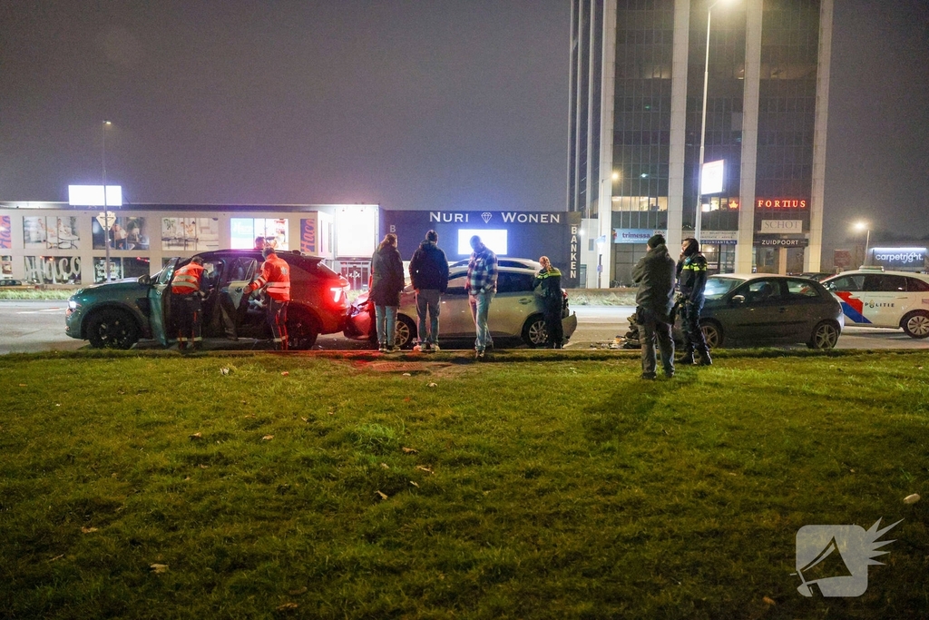 Kettingbotsing onder invloed leidt tot aanhouding