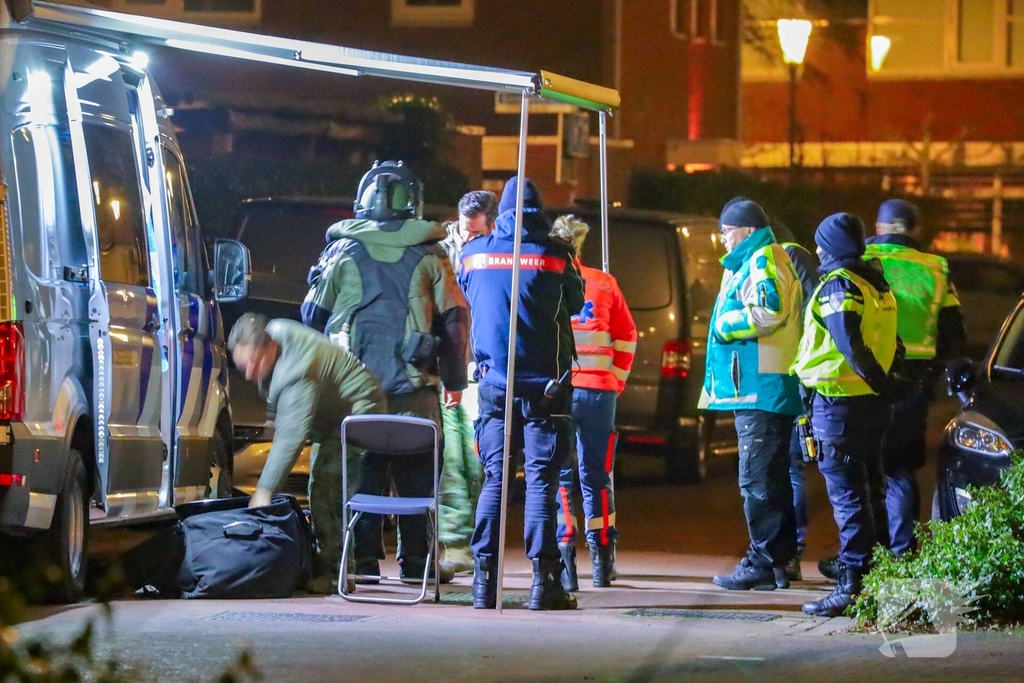 Hulpdiensten aanwezig bij incident