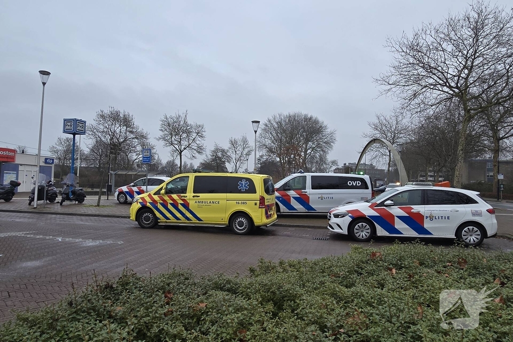 Aanrijding tussen trein en persoon