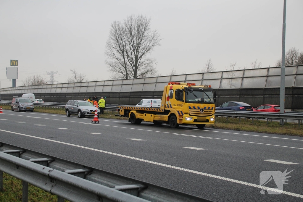 Ongeval leidt tot verkeershinder en vertraging